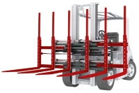 KAUP introduces Triple Pallet Handler T 429-1-2-3. Click for more product information.